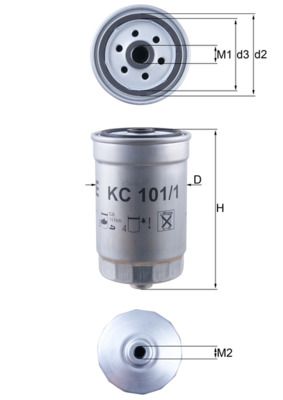 Obrázok Palivový filter KNECHT  KC1011