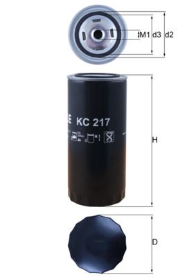 Obrázok Palivový filter KNECHT  KC217