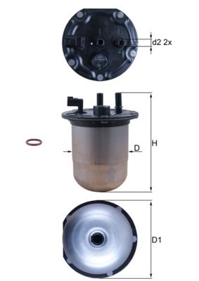 Obrázok Palivový filter KNECHT  KL1133D