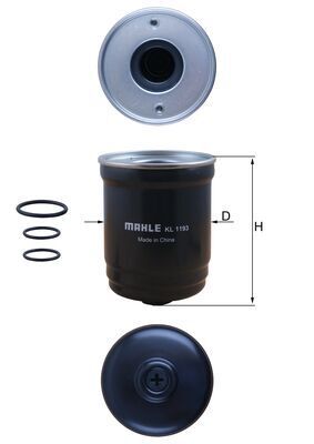 Obrázok Palivový filter KNECHT  KL1193D
