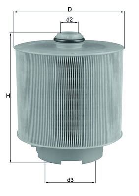 Obrázok Vzduchový filter KNECHT  LX10062D