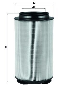 Obrázok Vzduchový filter KNECHT  LX1628