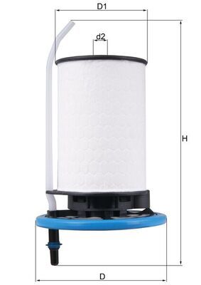 Obrázok Palivový filter KNECHT  KX398