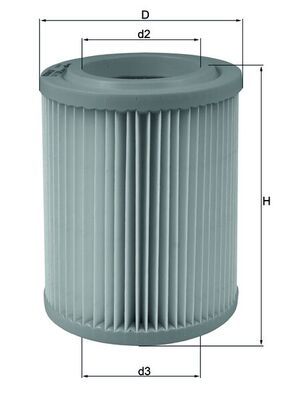 Obrázok Vzduchový filter KNECHT  LX1768
