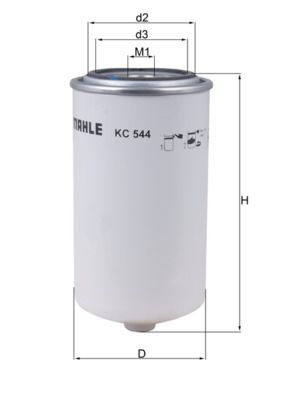 Obrázok Palivový filter KNECHT  KC544