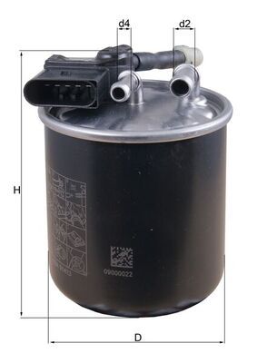 Obrázok Palivový filter KNECHT  KL913