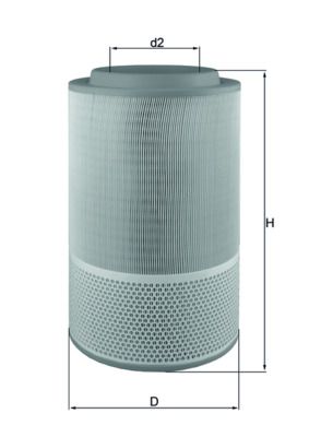 Obrázok Vzduchový filter KNECHT  LX1627