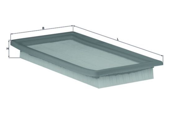 Obrázok Vzduchový filter KNECHT  LX480