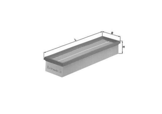 Obrázok Vzduchový filter KNECHT  LX617