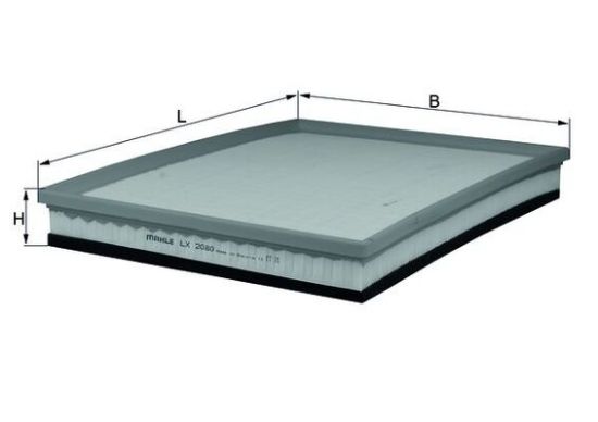 Obrázok Vzduchový filter KNECHT  LX2080