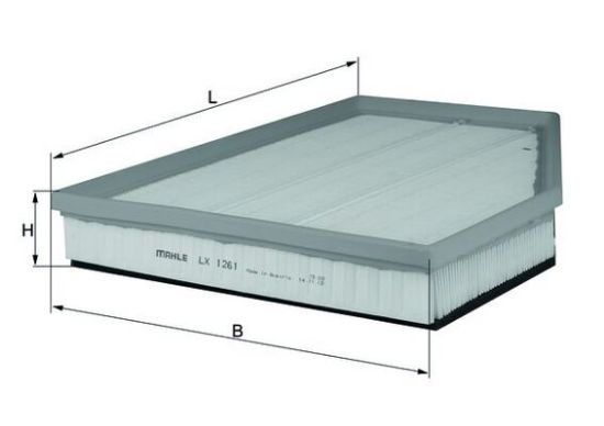 Obrázok Vzduchový filter KNECHT  LX262