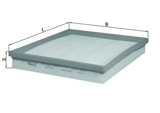 Obrázok Vzduchový filter KNECHT  LX20761