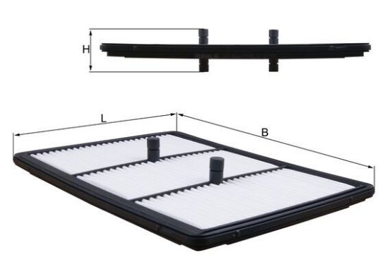 Obrázok Vzduchový filter KNECHT  LX5824