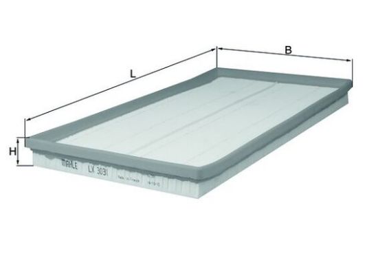 Obrázok Vzduchový filter KNECHT  LX3031