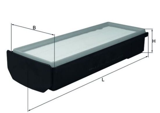 Obrázok Vzduchový filter KNECHT  LX27961