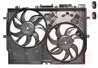 Obrázok Ventilátor chladenia motora VAN WEZEL  1651749