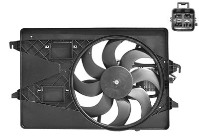 Obrázok Ventilátor chladenia motora VAN WEZEL  1828747