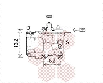 Obrázok Kompresor klimatizácie VAN WEZEL  5300K583