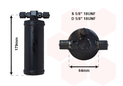 Obrázok vysúżač klimatizácie VAN WEZEL  7400D028