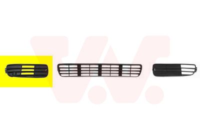 Obrázok Vetracia mrieżka v nárazníku VAN WEZEL ** Equipart ** 0322592