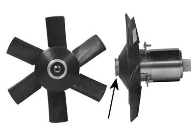 Obrázok Ventilátor chladenia motora VAN WEZEL  0322746