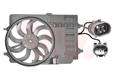 Obrázok Ventilátor chladenia motora VAN WEZEL  0502746