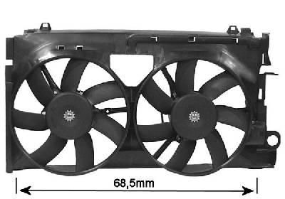 Obrázok Ventilátor chladenia motora VAN WEZEL  0936749