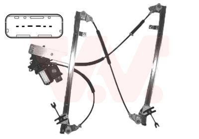 Obrázok Mechanizmus zdvíhania okna VAN WEZEL  0957265