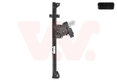 Obrázok Mechanizmus zdvíhania okna VAN WEZEL  0982261