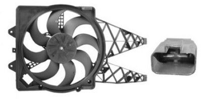 Obrázok Ventilátor chladenia motora VAN WEZEL  1624749