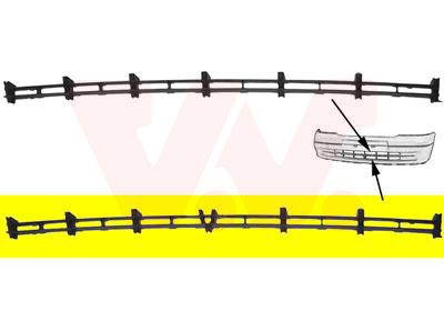 Obrázok Vetracia mrieżka v nárazníku VAN WEZEL ** Equipart ** 3742599
