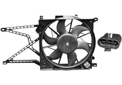 Obrázok Ventilátor chladenia motora VAN WEZEL  3742747