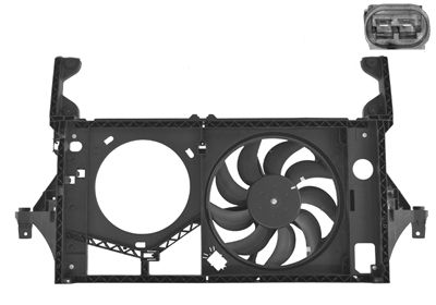 Obrázok Ventilátor chladenia motora VAN WEZEL  4391748