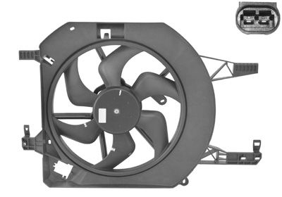 Obrázok Ventilátor chladenia motora VAN WEZEL  4394746
