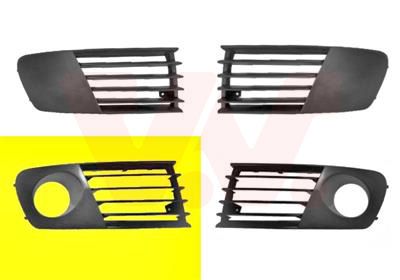 Obrázok Vetracia mrieżka v nárazníku VAN WEZEL ** Equipart ** 4917594
