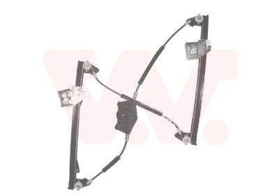 Obrázok Mechanizmus zdvíhania okna VAN WEZEL  4933261