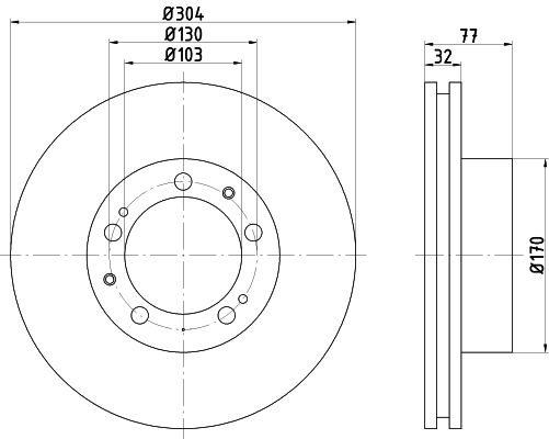 Obrázok Brzdový kotúč TEXTAR  92039900