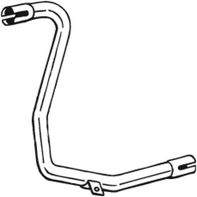 Obrázok Výfukové potrubie BOSAL  384627