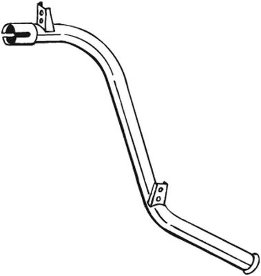Obrázok Výfukové potrubie BOSAL  438369