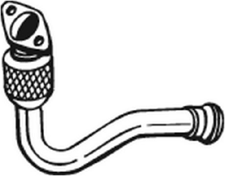 Obrázok Výfukové potrubie BOSAL  713307
