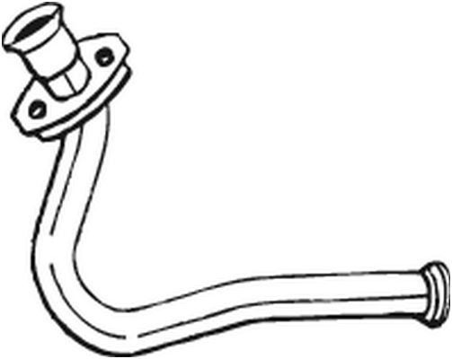 Obrázok Výfukové potrubie BOSAL  738219