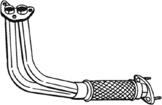 Obrázok Výfukové potrubie BOSAL  753223