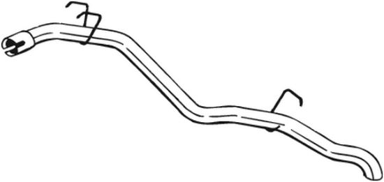 Obrázok Výfukové potrubie BOSAL  440101