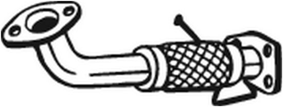 Obrázok Výfukové potrubie BOSAL  700151