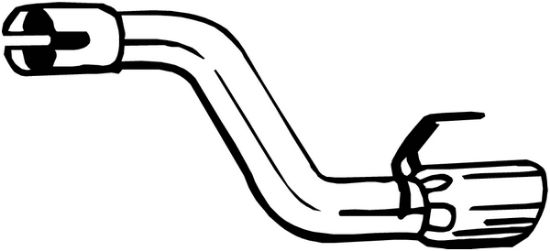 Obrázok Výfukové potrubie BOSAL  750545