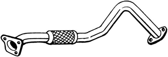 Obrázok Výfukové potrubie BOSAL  750441