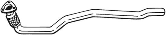 Obrázok Výfukové potrubie BOSAL  800121