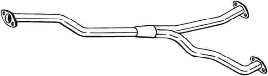 Obrázok Výfukové potrubie BOSAL  850097