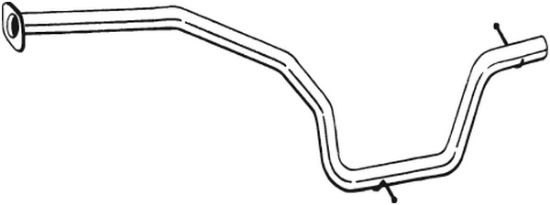 Obrázok Výfukové potrubie BOSAL  840577