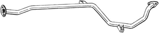 Obrázok Výfukové potrubie BOSAL  940681